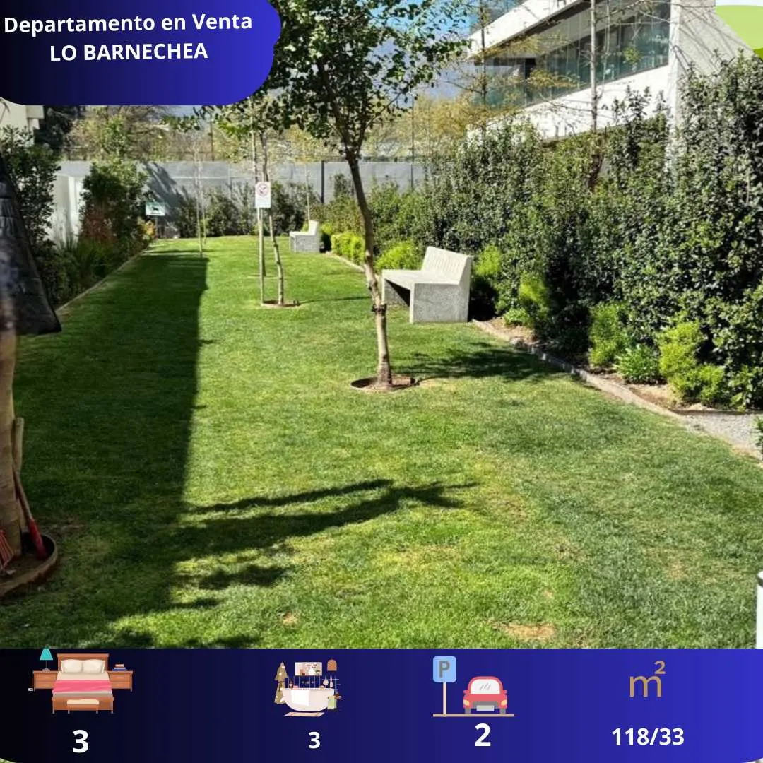 Imagen 2 de 25 de Vendo Departamento 3d/3b, Lo Barnechea (73016)