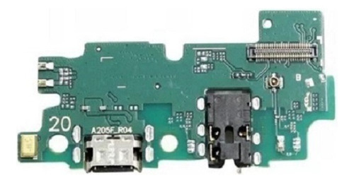 Placa Pin De Carga Microfono Compatible Samsung A20 A205f