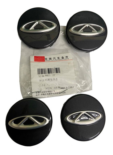 Kit 4 Calota Roda Chery Tiggo 3x / 5x / 7 / 8 / Arrizo 5 6