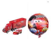 Comprar Rayo Mcqueen Set Camion Mack + Rayo Mcqueen + Globo Metalico