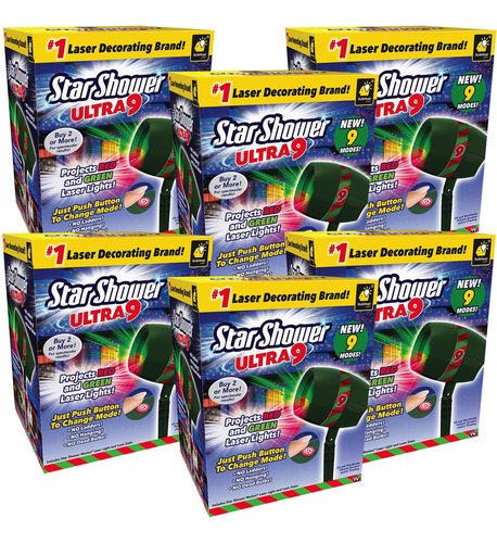 Star Shower Ultra 9 As-seen-on-tv Con 9 Modos Mejorados Par.