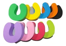 Comprar Tope Traba Para Puerta De Goma Eva Seguridad Niños X 6 Unid