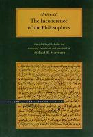 Libro The Incoherence Of The Philosophers - Abu Hamid Muh...