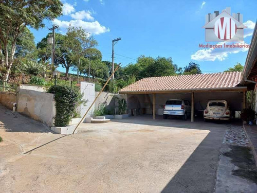 Imagem 29 de 30 de Ótima Chácara Com Escritura, 4 Dormitórios, Área Gourmet, Pomar, Horta, Córrego, Bem Localizada, À Venda, 1379 M² Por R$ 350.000 - Rural - Socorro/sp - Ch1116