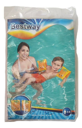 Flotadores De Brazos Para Niños Con Pelota Playa Inflables