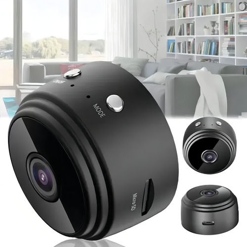 Mini cámara wifi A9 Hd 1080p con visión nocturna inalámbrica
