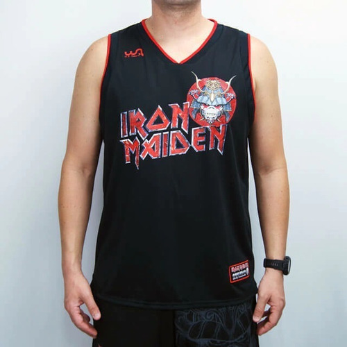 Iron Maiden Senjutsu Camiseta Basket Original Remera Metal