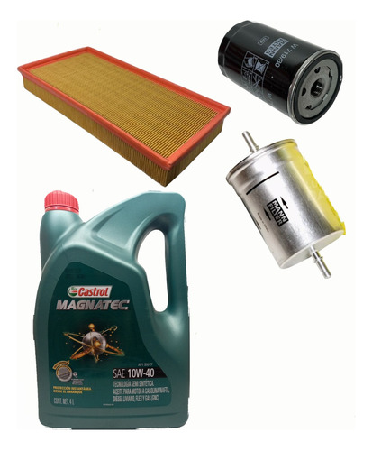 Kit De Filtros Vw Bora 1.8t Y 2.0 + Castrol Magnatec Semi