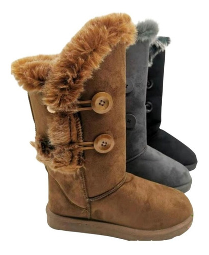 Botas Bototos Pantuflas Invierno Forrada Chiporro Polar Alta