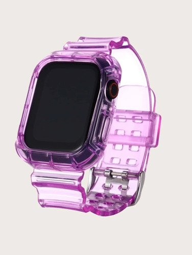 Correa Para Reloj Inteligente Smartwatch Morada 42-44-45''