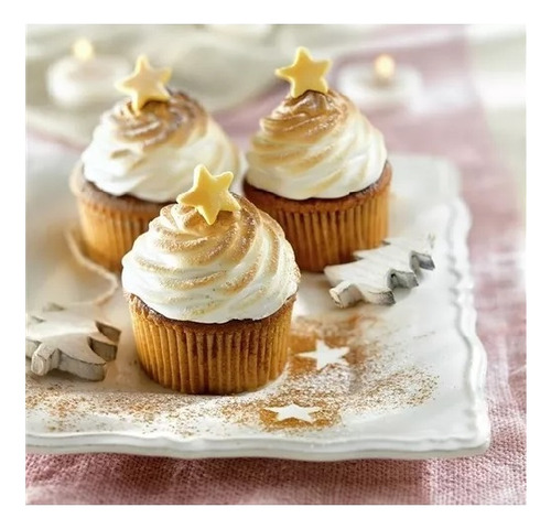 Molde Metálico De Cupcake Molde De Magdalena Molde Muffin 6c