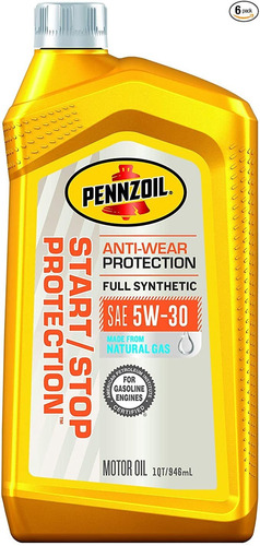 Pennzoil 550053454 Start/stop Protection Full Synthetic 5w-3