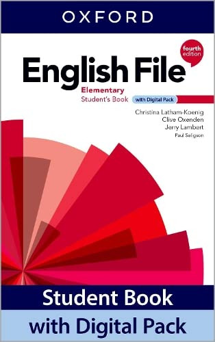 Libro English File Elementary Student Book With Digital Pack