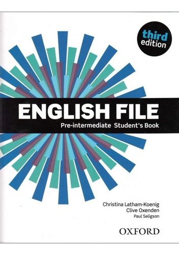English File Pre Intermediate Student's Book+wbook Copia