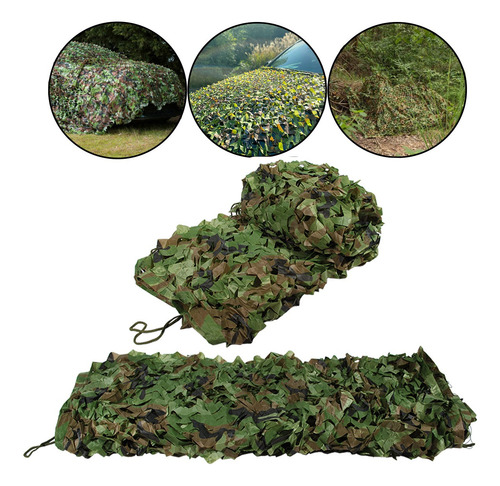 Malla Camuflaje Caza Red Camuflaje Paintball Airsoft 3x2mt