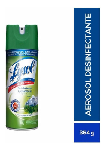 Lysol Desinfectante Aerosol 354g (efectivo Para Virus)