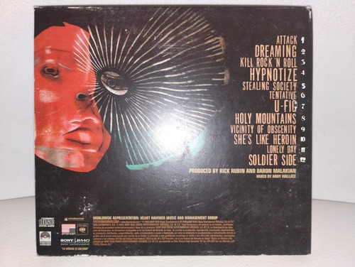 System Of A Down Cd Hypnotize Excelente (Usado)