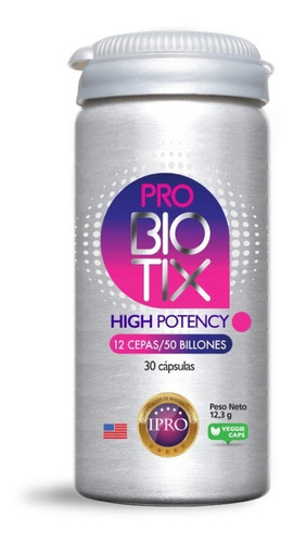 Suplemento Probiotix High Potency Fibra En Pote De 15g 30 Un