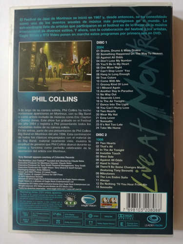 Phil Collins - Live At Montreux 2004 (2 Disc)