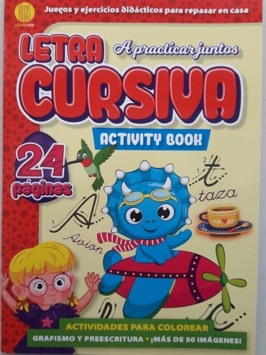 Revista Letra Cursiva- Activity Book 24 Páginas