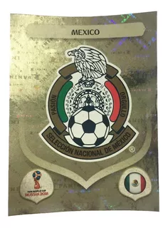 Figurinha 452 Brasil Mexico Escudo Copa 2018 Cromada