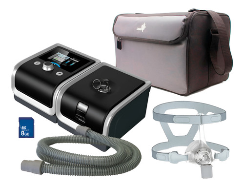 Kit Cpap Completo Bmc G2 Com Umidificador + Máscara P/m/g