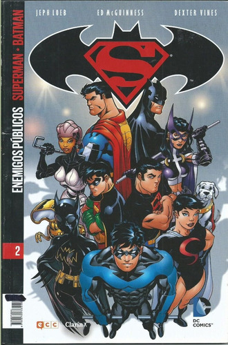 Superman / Batman # 1 Y 2: Enemigos Públicos - Lote Completo | MercadoLibre