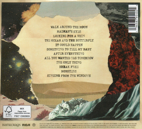 Dave Matthews Band Walk Around The Moon Cd Nuevo Radiohead