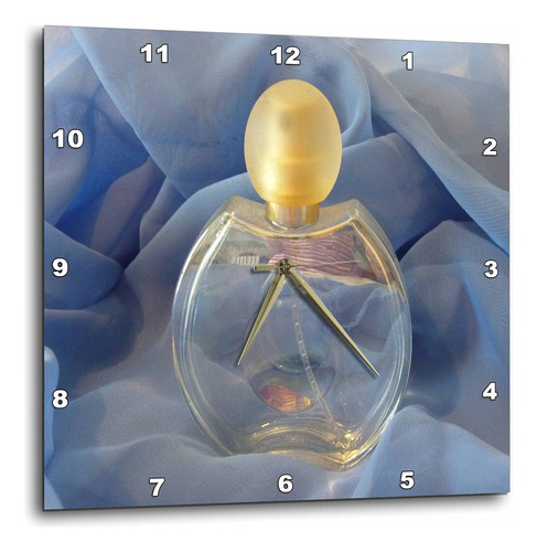 Llc Perfume Violeta Reloj De Pared 10 Por 10 Pulgadas