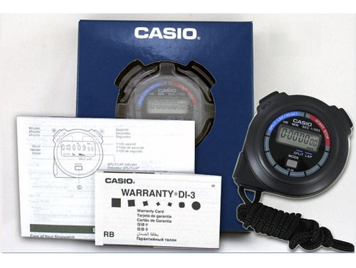 Imagen 3 de 4 de Cronometro Casio Hs-3v-1b Relojesymas