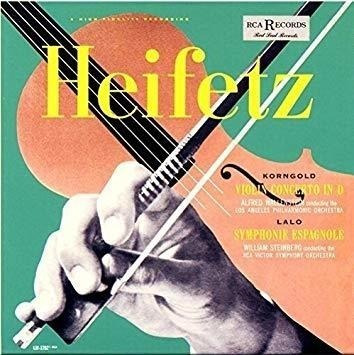 Heifetz Jascha Korngold: Violin Concerto & Lalo Import Cd