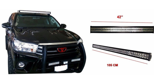 Barra 80 Led 42 PuLG Cree 105 Cm Pick Up Hilux Tacoma Np300