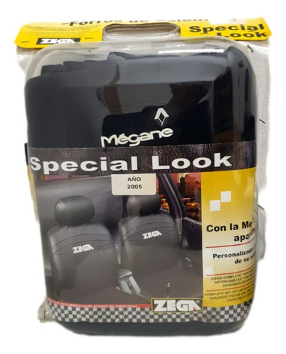 Forro De Asiento Para Special L.l. Megane +2005 Marca Zega 