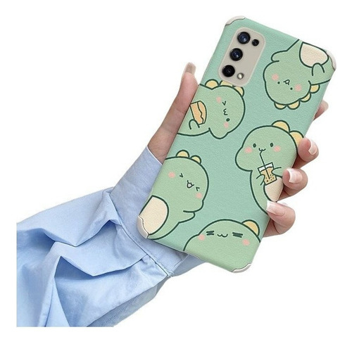 Linda Funda De Teléfono De Dinosaurio For Realme X7