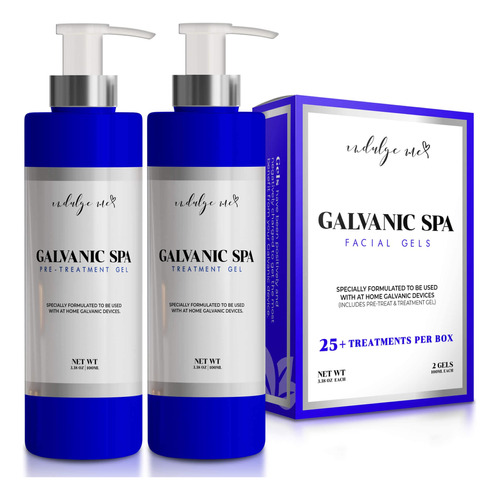 Galvanic Gel Set  2 Set De Geles De Pre Y Tratamiento, E.