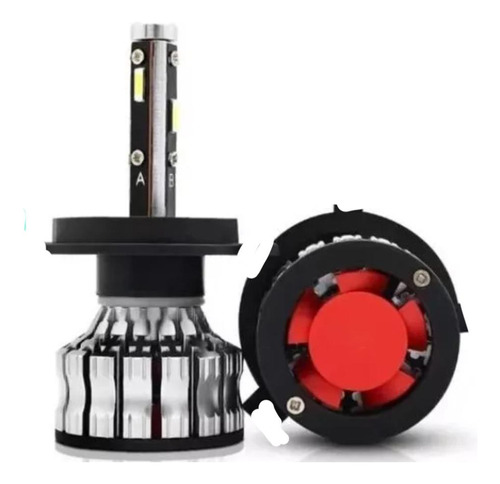 Luces Turbo Led H8/h9/h11 K9 4 Caras 360° 28.000lm  C/canbus