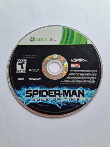 Spiderman Edge Of Time Xbox 360 (Reacondicionado)