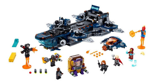Lego Marvel Los Vengadores Helitransporte Avengers 1244pzs Cantidad De Piezas 1244