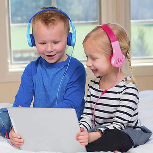 Audifono Para Niño Motorola Jr 200 Con Cable Manos Libres