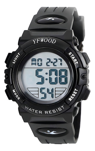 Reloj pulsera Yfwood Black