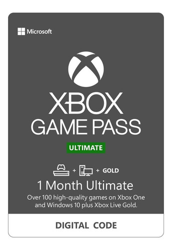 Xbox Live 28 Días Código Game Pass Dos Códigos De 14 Días