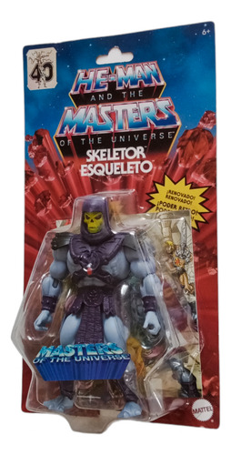 Skeletor Masters Of The Universe Origins 40th Anniversay