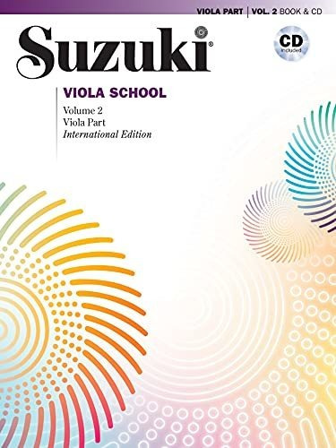Book : Suzuki Viola School, Vol 2 Viola Part, Book And Cd -