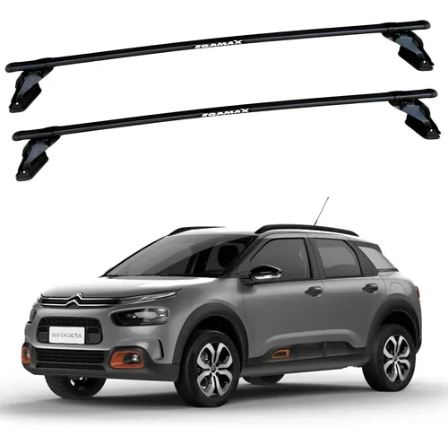 comprar Barras De Techo Eqmax Acero Citroën C4 Cactus 2015+ Negro