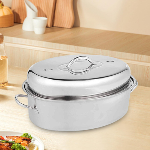 Vaporizador De Peixe Oval 16 Pol. Multiuso Para Macarrão, B