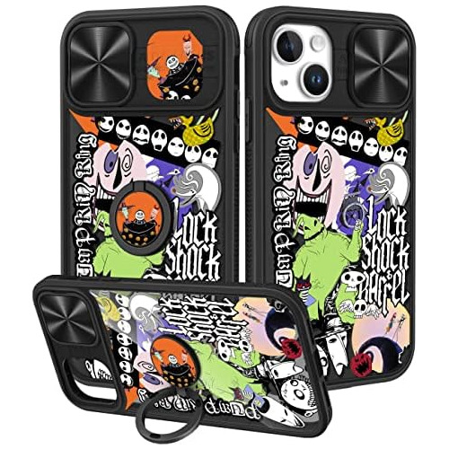 (2 1 Funda iPhone 13 Diseño De Caricatura Linda Niñas...