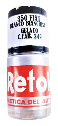 Pintura Retoke Fiat Blanco Bianchisa Gelato C. Fabrica 249