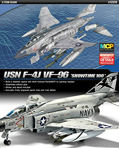 Maqueta F-4j Phantom  Showtime 100  1/72 Usn