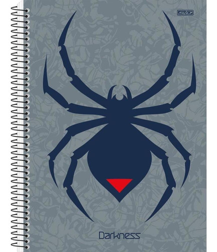 Caderno 15x1 Capa Dura Darkness 240f