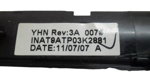 Cubre Teclado Barra Plastica Notebook Hp Pavilion Dv9500
